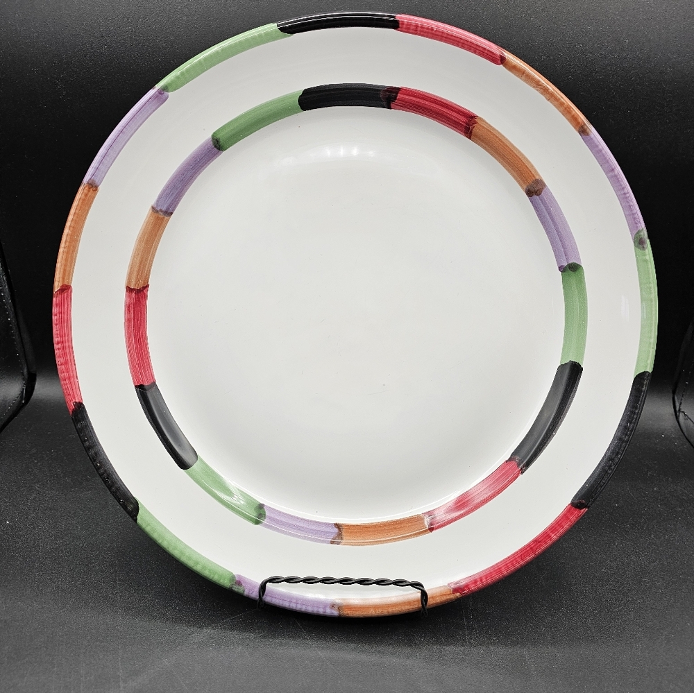 Circo Deruta Italy Goldsmith 12 5/8" Chop Plate